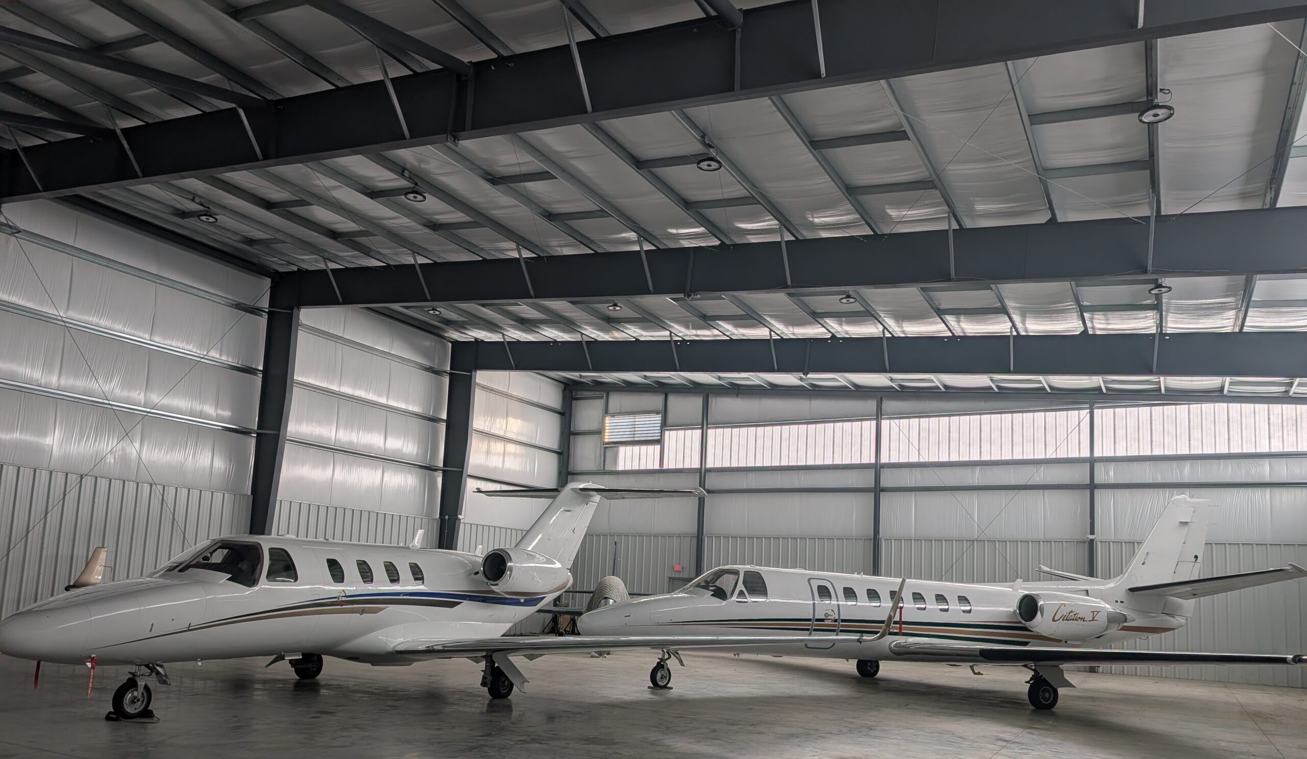 Private Jet Interior